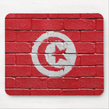 Drapeau de la Tunisie Tapis De Souris