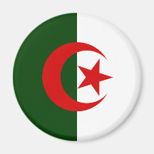 Drapeau de l'Algérie Magnets