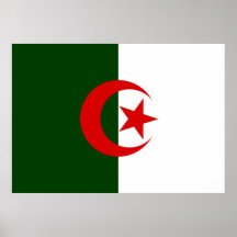 Drapeau de l'Algérie Posters
