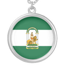 Drapeau de l'Andalousie, Espagne Pendentifs