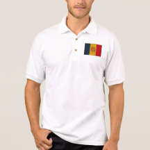 Drapeau de l'Andorre T-shirts