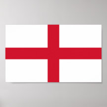 Drapeau de l'Angleterre Posters