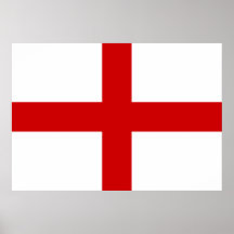 Drapeau de l'Angleterre Posters