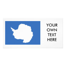 Drapeau de l'Antarctique Photocarte