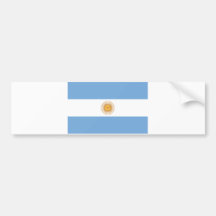 Drapeau de l'Argentine Adhésif Pour Voiture