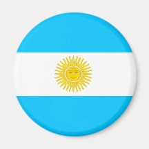 Drapeau de l'Argentine Aimants