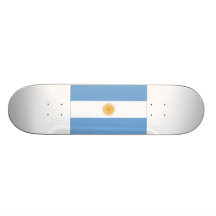 Drapeau de l'Argentine Plateaux De Skate