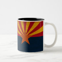 Drapeau de l'Arizona Mugs À Café