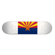 Drapeau de l'Arizona Skateboard Customisable