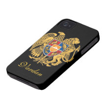 Drapeau de l'Arménie Coque iPhone 4 Case-Mate
