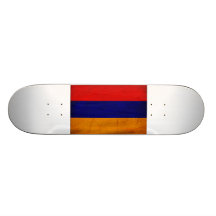 Drapeau de l'Arménie Skateboard Customisable
