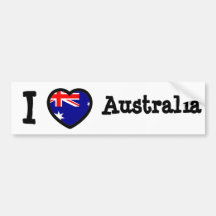 Drapeau de l'Australie Autocollant Pour Voiture