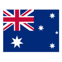 Drapeau de l'Australie Cartes Postales