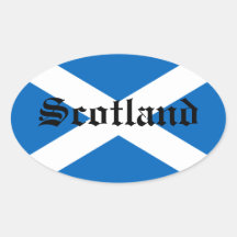 Drapeau de l'Ecosse Autocollants