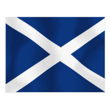 Drapeau de l'Ecosse Cartes Postales