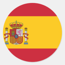 Drapeau de l'Espagne Autocollants