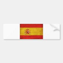 Drapeau de l'Espagne Autocollants Pour Voiture