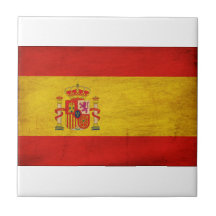 Drapeau de l'Espagne Carreau