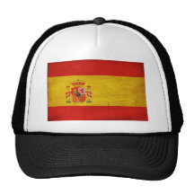Drapeau de l'Espagne Casquettes De Camionneur