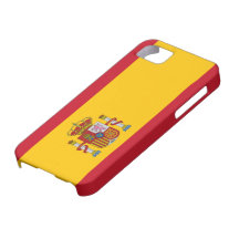 Drapeau de l'Espagne Coque iPhone 5 Case-Mate