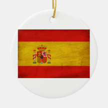 Drapeau de l'Espagne Ornement