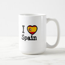 Drapeau de l'Espagne Tasse