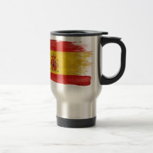 Drapeau de l'Espagne Tasse À Café