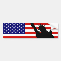 Drapeau de liberté autocollants pour voiture