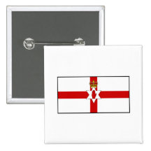 Drapeau de l'Irlande du Nord de bannière d'Ulster Badges