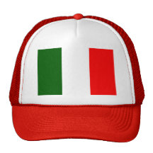 Drapeau de l'Italie Casquette
