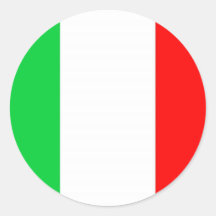 drapeau de l'Italie - drapeau italien Adhésif