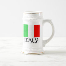 DRAPEAU DE L'ITALIE TASSE