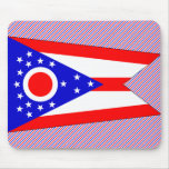 Drapeau de l'Ohio Tapis De Souris