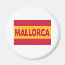 Drapeau de Majorque Espagne Aimants