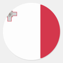 Drapeau de Malte, Malte Autocollants
