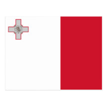 Drapeau de Malte, Malte Cartes Postales