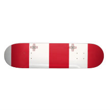 Drapeau de Malte, Malte Skateboards Personnalisés