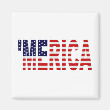 'Drapeau de MERICA USA Magnets