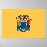 Drapeau de New Jersey Posters