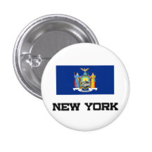 Drapeau de New York Badge Avec Épingle