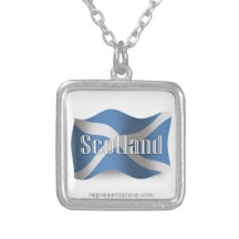 Drapeau de ondulation de l'Ecosse Colliers
