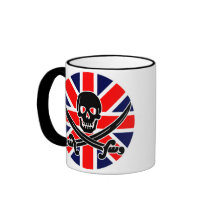 Drapeau de pirate BRITANNIQUE Tasse