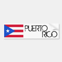 Drapeau de Porto Rico Adhésifs Pour Voiture