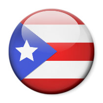 Drapeau de Porto Rico magnets