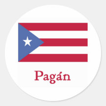Drapeau de Portoricain de Pagán Adhésifs