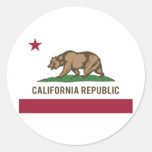 Drapeau de République de la Californie - couleur Adhésif
