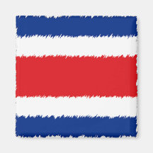 Drapeau de Rican de côte Magnets