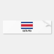 Drapeau de Rico de côte Adhésif Pour Voiture