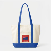Drapeau de sac fourre-tout à impulsion de l'Austra