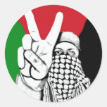 Drapeau de victoire de la Palestine Autocollant